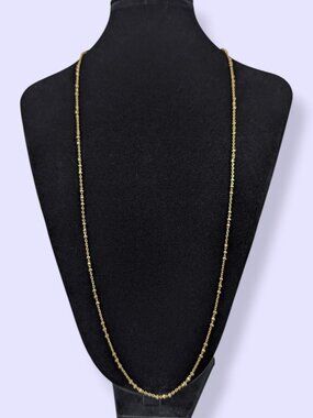 BaubleBar Gold Tone Dainty Chain Necklace